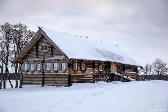 Snowy winter on Kizhi Island, Karelia, Russia, photo 6