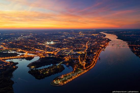 Yaroslavl, Russia from above, photo 1