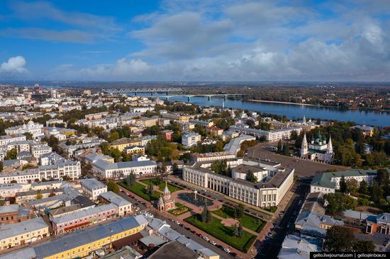 Yaroslavl, Russia from above, photo 12