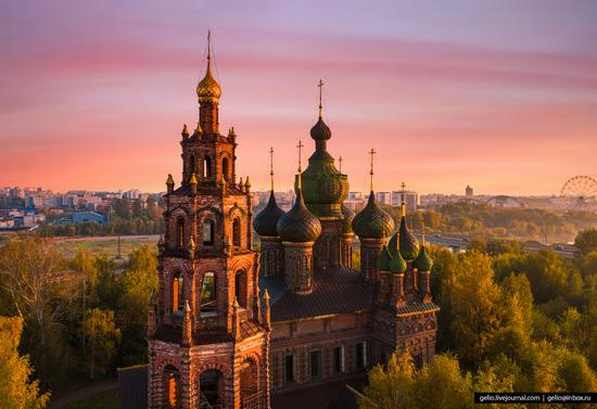 Yaroslavl, Russia from above, photo 20