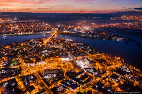 Irkutsk, Russia - the view from above, photo 3