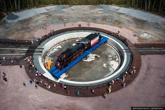 Ruskeala Express - a unique retro train in Karelia, Russia, photo 13