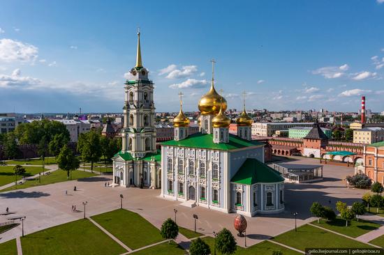 Tula city, Russia from above, photo 4