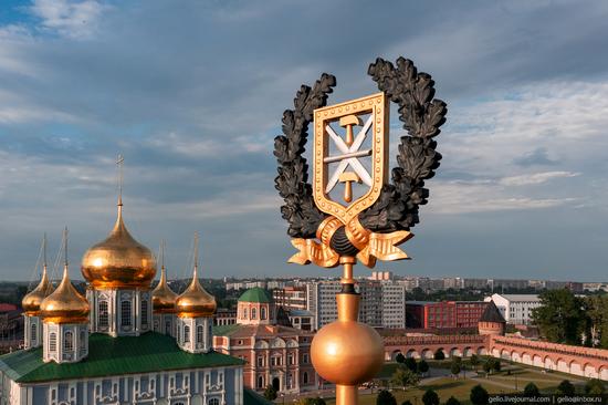 Tula city, Russia from above, photo 6