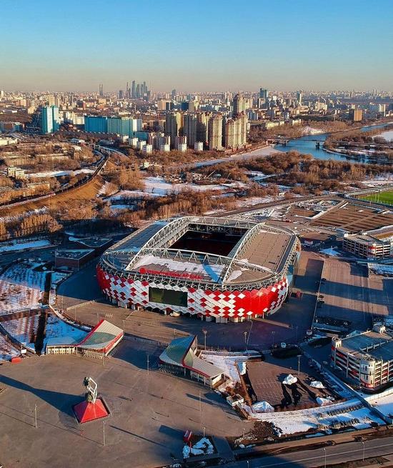 The biggest sports stadiums in Russia - Otkrytie Bank Arena, Moscow