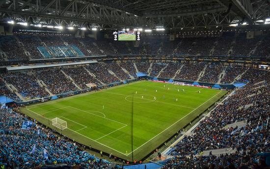 The biggest sports stadiums in Russia