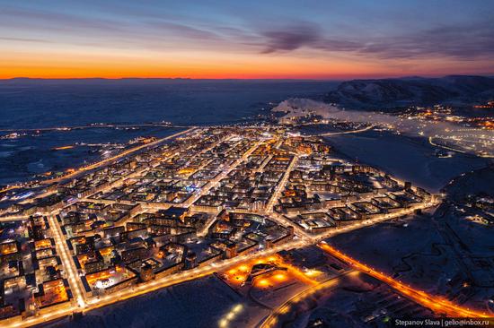 Norilsk, Russia from above, photo 1