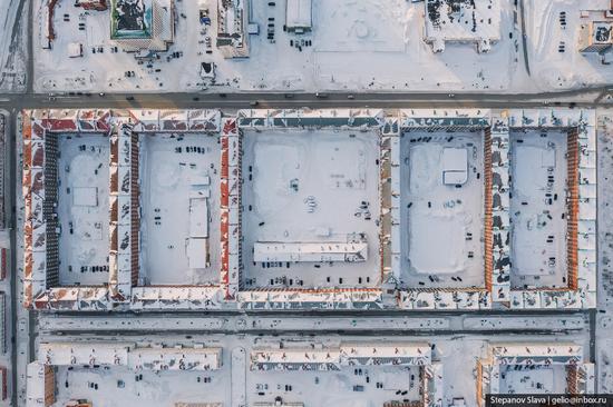 Norilsk, Russia from above, photo 17