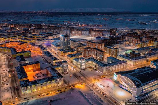 Norilsk, Russia from above, photo 4