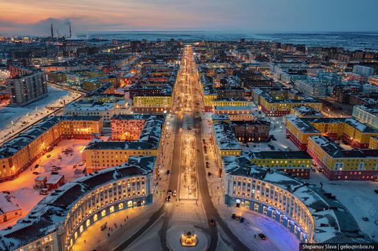 Norilsk, Russia from above, photo 6