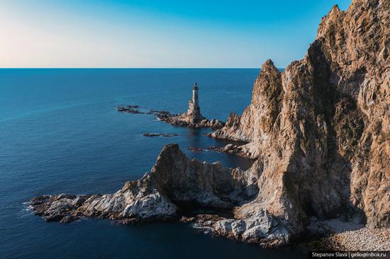 Abandoned Aniva Lighthouse on Sakhalin Island, Russia, photo 2