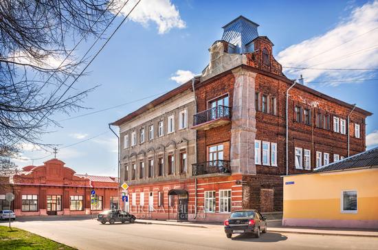 Architecture of Kineshma, Ivanovo Oblast, Russia, photo 7