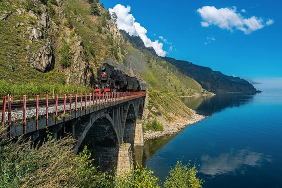 Steam Locomotive of the Circum-Baikal Railway, Russia, photo 4