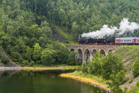 Steam Locomotive of the Circum-Baikal Railway, Russia, photo 6