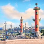 The Rostral Columns in Saint Petersburg