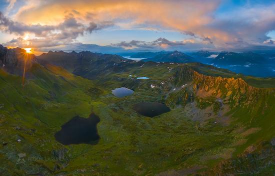 Atsgara Lakes in Karachay-Cherkessia, Russia, photo 1