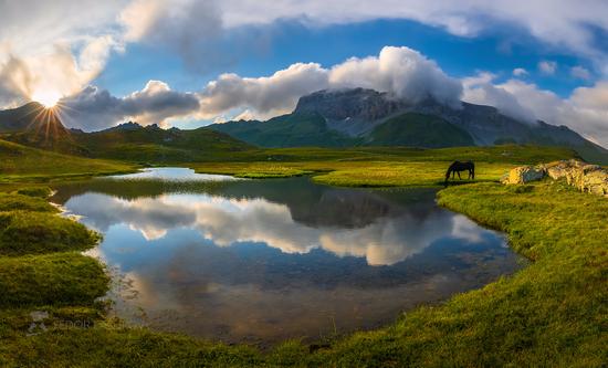 Atsgara Lakes in Karachay-Cherkessia, Russia, photo 6