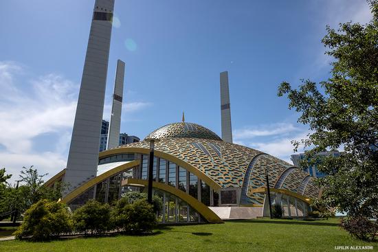 The Aimani-Khadzhi Kadyrova Mosque in Argun, the Chechen Republic, Russia, photo 17