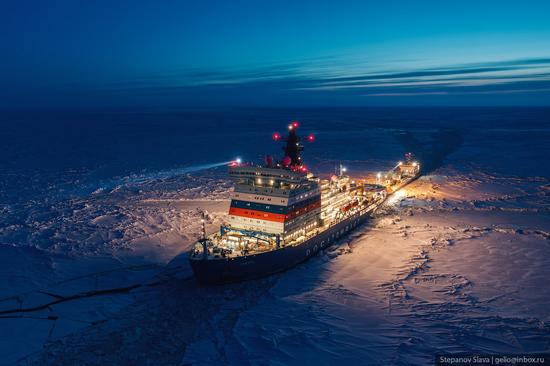 Russian Nuclear Icebreakers on the Northern Sea Route, photo 12