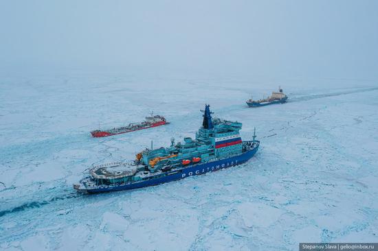 Russian Nuclear Icebreakers on the Northern Sea Route, photo 13