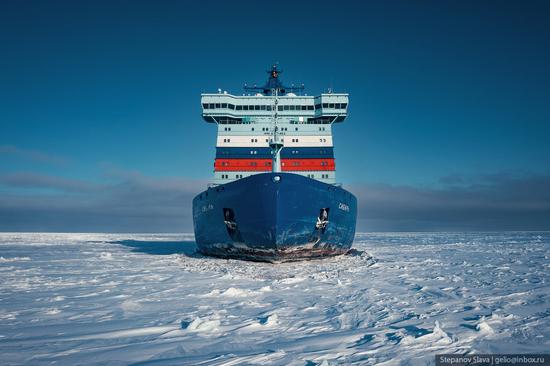 Russian Nuclear Icebreakers on the Northern Sea Route, photo 2