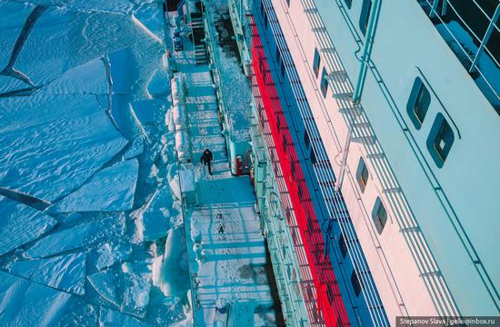 Russian Nuclear Icebreakers on the Northern Sea Route, photo 24