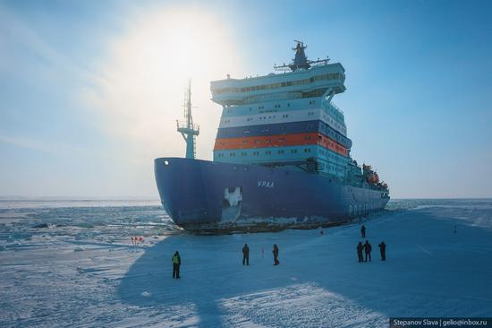 Russian Nuclear Icebreakers on the Northern Sea Route, photo 27