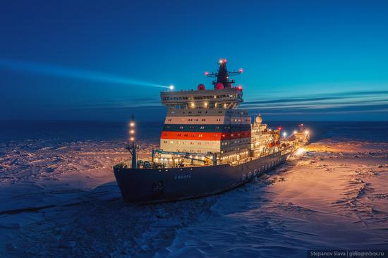 Russian Nuclear Icebreakers on the Northern Sea Route, photo 5