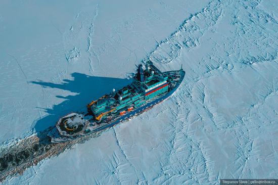 Russian Nuclear Icebreakers on the Northern Sea Route, photo 9