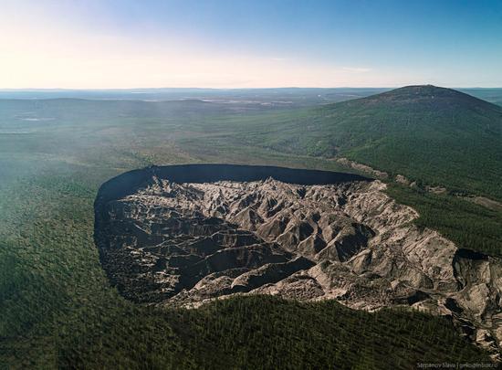 The Batagaika Crater, Yakutia, Russia, photo 5