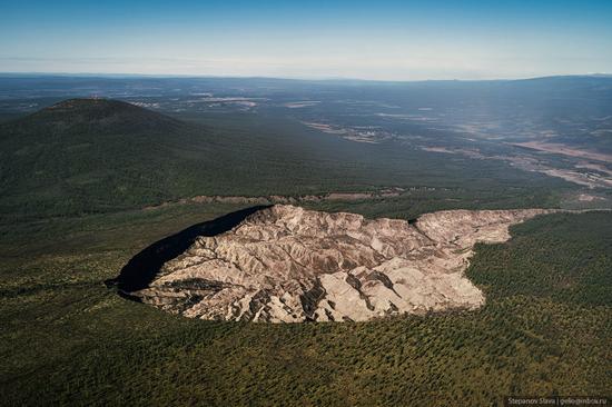 The Batagaika Crater, Yakutia, Russia, photo 7