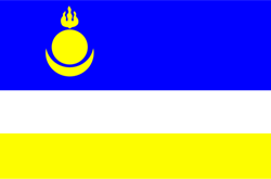 Buryat republic flag