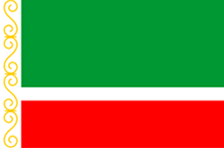 Chechnya republic flag