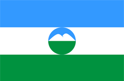 Kabardino-Balkaria republic flag