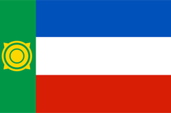 Khakassia republic flag