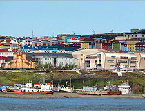 General view of the center of Anadyr