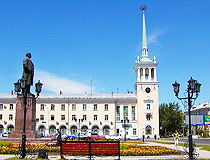 The central square of Angarsk