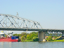 Astrakhan region bridge