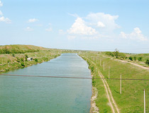 The Volga-Don Shipping Canal in Astrakhan Oblast