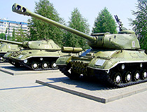 Outdoor exhibition of the Kursk Battle Museum in Belgorod