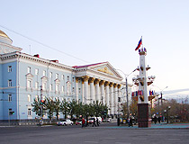 Trans-Baikal Railway Administration, Leningradskaya Street, 34, Chita