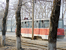 Tram in Dzershinsk