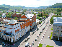 Gorno-Altaysk is a green city