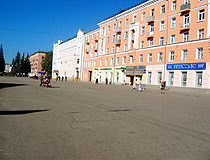 Lenin Square in Ivanovo