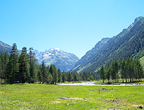 Mountainous landscape of Karachay-Cherkessia