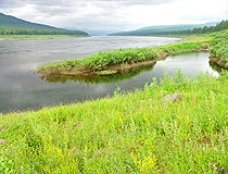 River in the Krasnoyarsk region