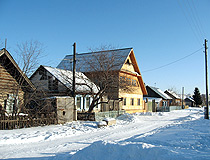 Winter in Krasnoyarsk krai