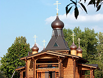 Wooden Church of St. Seraphim of Sarov in Kursk