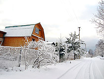 Winter in Leningrad Oblast