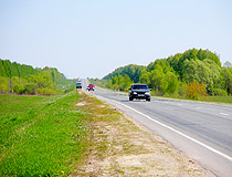 Paved road in Mordovia Republic